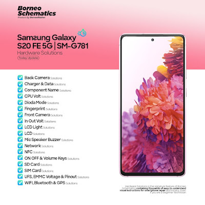 Daily Borneo Schematics: Samsung Galaxy S20 Fe 5G Daily Borneo Schematics: Samsung Galaxy S20 Fe 5G