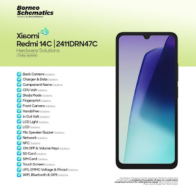 Daily Borneo Schematics: Xiaomi Redmi 14C Daily Borneo Schematics: Xiaomi Redmi 14C