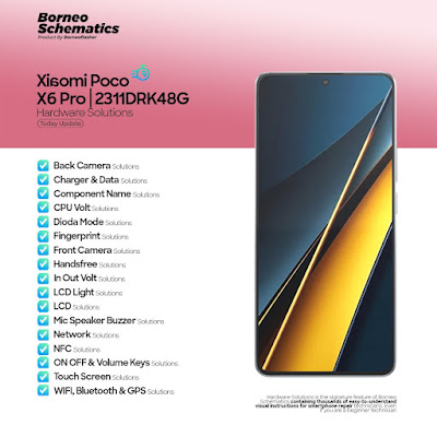 Daily Borneo Schematics: Xiaomi Poco X6 Pro Daily Borneo Schematics: Xiaomi Poco X6 Pro