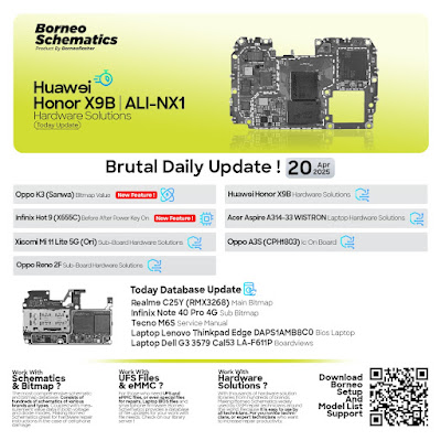 Daily Borneo Schematics: Huawei Honor X9B Daily Borneo Schematics: Huawei Honor X9B