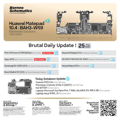 Daily Borneo Schematics: Huawei Matepad 10.4 Daily Borneo Schematics: Huawei Matepad 10.4
