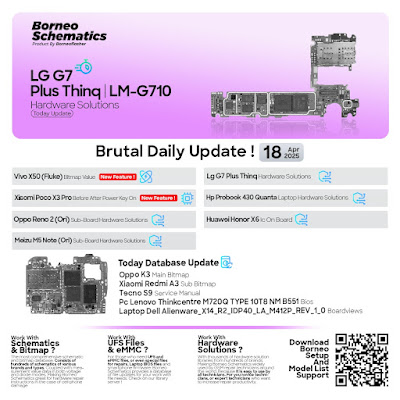 Daily Borneo Schematics: LG G7 Plus Thinq Daily Borneo Schematics: LG G7 Plus Thinq