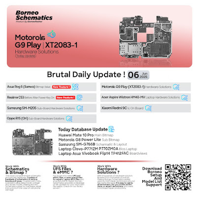 Daily Borneo Schematics: Motorola G9 Play Daily Borneo Schematics: Motorola G9 Play