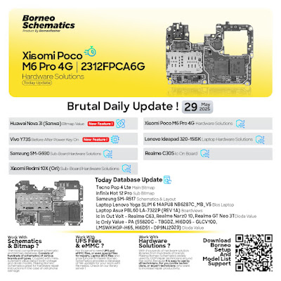 Daily Borneo Schematics: Xiaomi Poco M6 Pro 4G Daily Borneo Schematics: Xiaomi Poco M6 Pro 4G