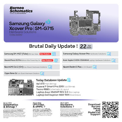 Daily Borneo Schematics: Samsung Galaxy Xcover Pro Daily Borneo Schematics: Samsung Galaxy Xcover Pro
