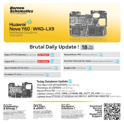 Daily Borneo Schematics: Huawei Nova Y60 Daily Borneo Schematics: Huawei Nova Y60