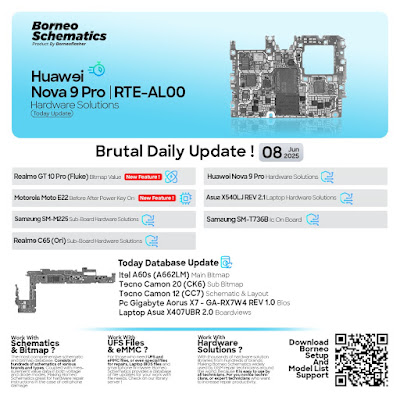 Daily Borneo Schematics: Huawei Nova 9 Pro Daily Borneo Schematics: Huawei Nova 9 Pro