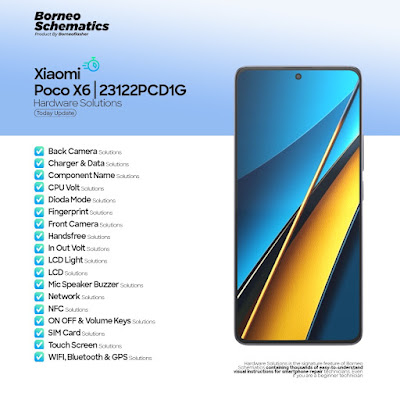 Daily Borneo Schematics: Xiaomi Poco X6 Daily Borneo Schematics: Xiaomi Poco X6