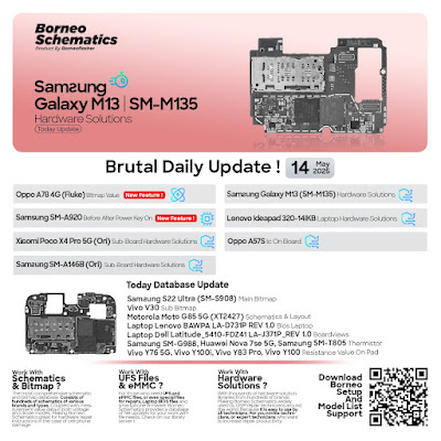 Daily Borneo Schematics: Samsung Galaxy M13 Daily Borneo Schematics: Samsung Galaxy M13