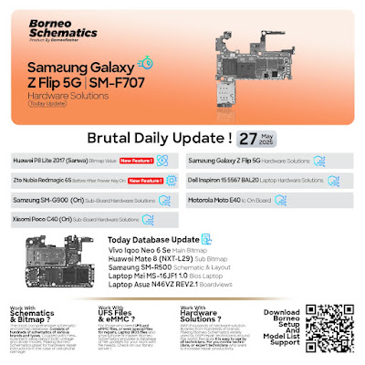 Daily Borneo Schematics: Samsung Galaxy Z Flip 5G Daily Borneo Schematics: Samsung Galaxy Z Flip 5G