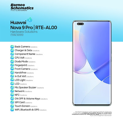 Daily Borneo Schematics: Huawei Nova 9 Pro Daily Borneo Schematics: Huawei Nova 9 Pro