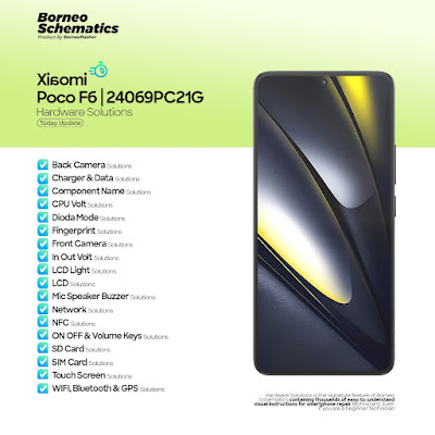 Daily Borneo Schematics: Xiaomi Poco F6 Daily Borneo Schematics: Xiaomi Poco F6